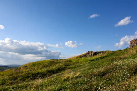 Landscape and blue sky.の写真素材