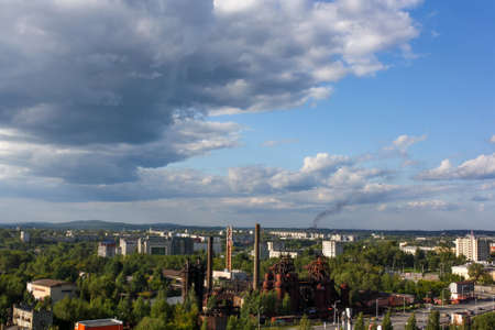 The historic center of Nizhny Tagil. City with a population of 500 000 inhabitantsの写真素材