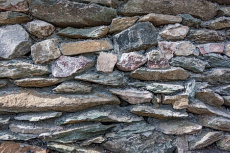 Texture of a wall from a natural stone