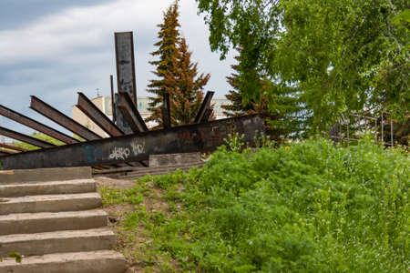 Demidovskie lower and upper warehouses. Nizhny Tagil. Russiaの写真素材
