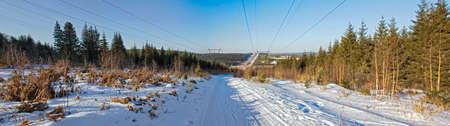 Winter sunny day