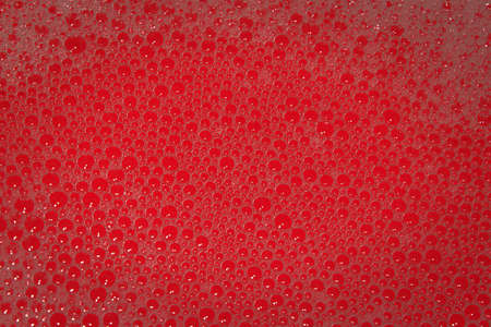 a background of a closeup of soap foam bubblesの写真素材