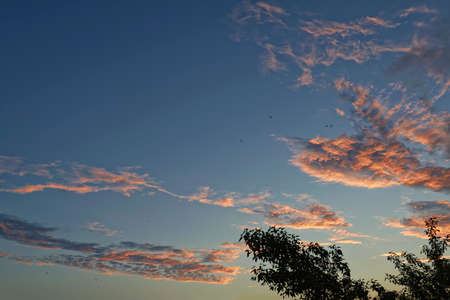 Beautiful Evening sky twilight times and reflections
