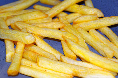 French fries on a plate
