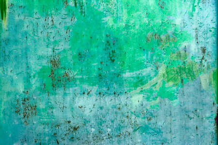 The vintag colored grunge iron textured backgroundの写真素材