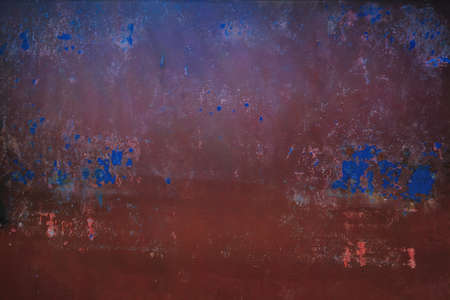 Rusty iron. The texture of the old rusty metal sheet. Closeup.