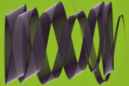 Abstract modern dynamic stylish green decorative pattern wave banner background.