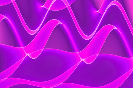 Abstract modern dynamic stylish pink decorative pattern wave banner background.の写真素材