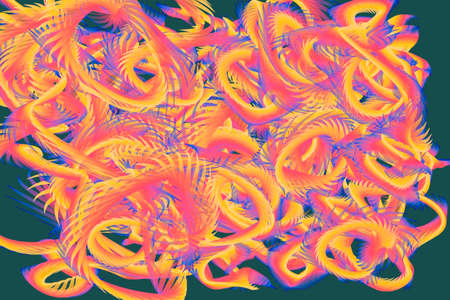 Abstract modern dynamic stylish decorative pattern wave banner background.