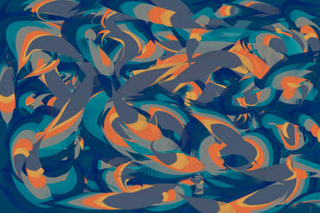 Abstract modern dynamic stylish decorative pattern wave banner background.