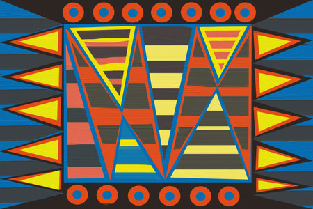 Abstract modern dynamic stylish decorative pattern wave banner background.