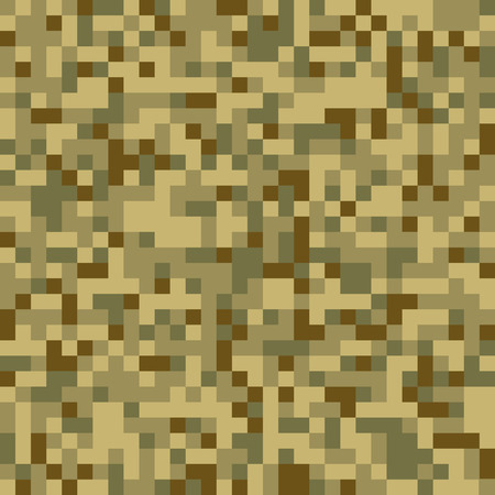 Trendy Seamless digital pixel camouflage patternのイラスト素材