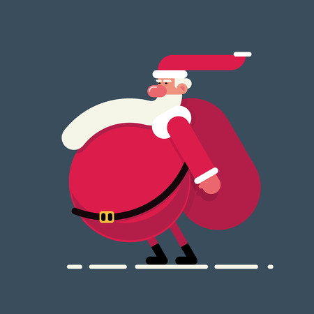 Santa Claus illustration.のイラスト素材