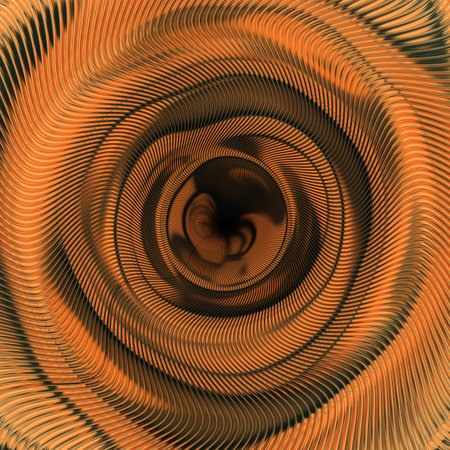 golden whirlwind. 3d generated image.の写真素材