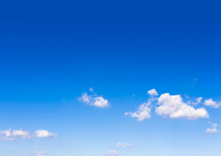Beautiful Blue Sky Backgroundの写真素材