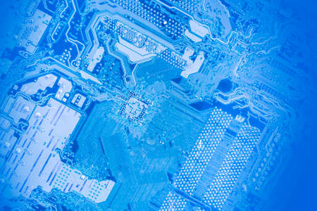 Computer main board for background or texture