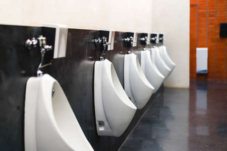 Public men toiletsの写真素材