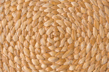 Traditional thai style pattern from wicker nature textureの写真素材
