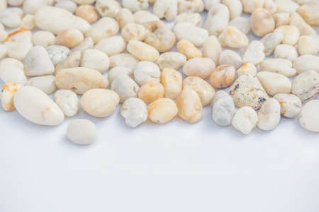 white stones backgroundの写真素材
