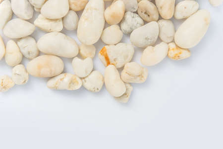 white stones backgroundの写真素材