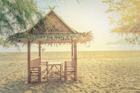 tropical beach, summer backgroundの写真素材