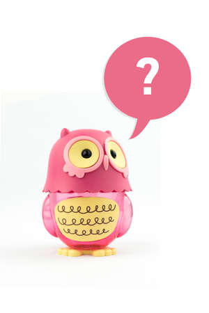 Pink Owl Boxの写真素材