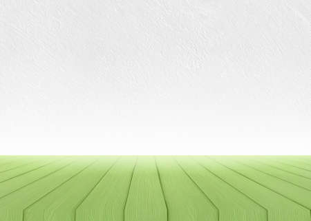 white  texture  and green wood backgroundの写真素材