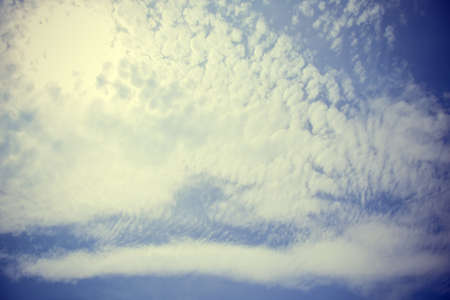 Blue sky with clouds background