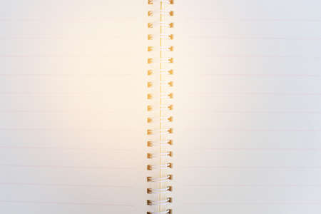 Close Up Notebook for your text on table in the living room.の写真素材