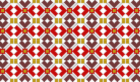 very big size romanian popular motifs patternの写真素材