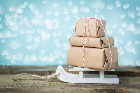 On time christmas delivery conceptの写真素材