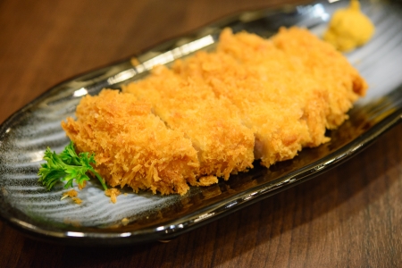 pork cutletの写真素材