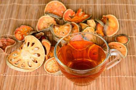 Bael water ti is Herbal. for excretory system and gastrointestinal.の写真素材