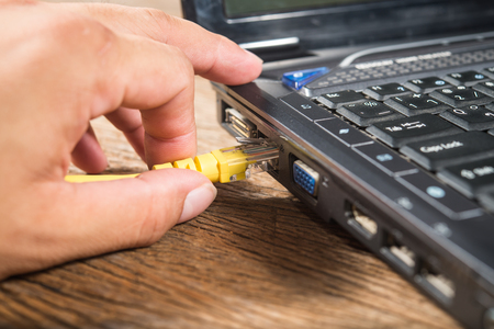 network cable connect to computer