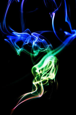 smoke shape Abstract color backgroundの写真素材