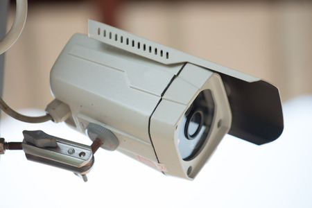 Close Circuit Television hang roof, this camera record detect and protect people activity