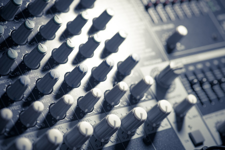 audio mixer, music equipment