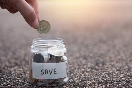 saving money conceptの写真素材