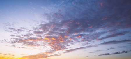 beautiful image with sky sunset
