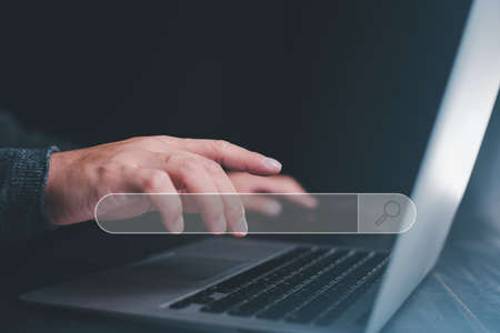 Technology Searching Browsing Internet Data Information Networking Concept. SEO Search Engine...