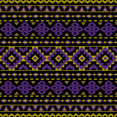 Gemetric ethnic seamless pattern traditional. Design for...
