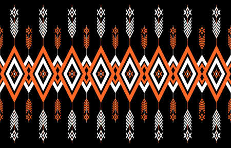 Geometric ethnic seamless pattern. Traditional tribal style. Design for...