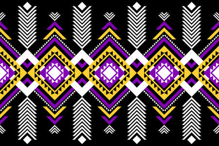 Geometric ethnic seamless pattern. Traditional tribal style. Design for...