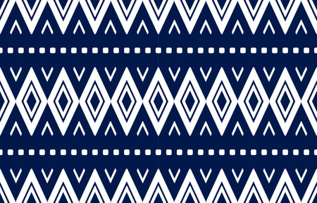 Ethnic tribal pattern art. Geometric ethnic seamless pattern. American and Mexican style. for...
