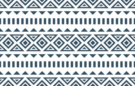 Geometric ethnic seamless pattern traditional. Design for background, wallpaper, fabric, clothing,...
