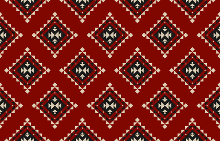 Beautiful ethnic tribal pattern art. Ethnic geometric seamless pattern. American, Mexican style....