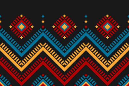 Geometric ethnic seamless pattern traditional. American, Mexican style. Aztec ornament print. Design...