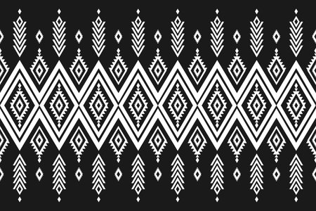Carpet tribal pattern art. Geometric ethnic seamless pattern traditional. American, Mexican style....