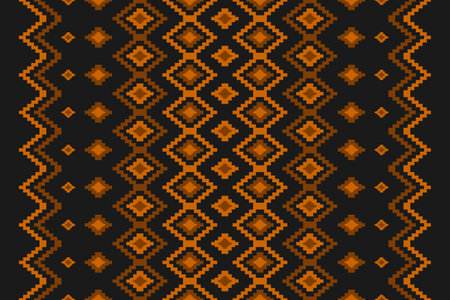 Carpet tribal pattern art. Geometric ethnic seamless pattern traditional. American, Mexican style....