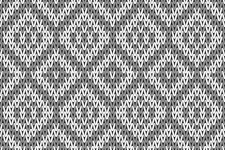 Abstract ethnic ikat background. Knitted seamless pattern traditional. American, Mexican style. Design for wallpaper, illustration, fabric, clothing, carpet, textile, batik, embroidery.のイラスト素材